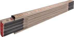 Holz-Gliedermaßstab Type 507N / 2m