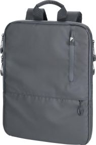 TROIKA Laptop-Rucksack Black Expandable als Werbeartikel