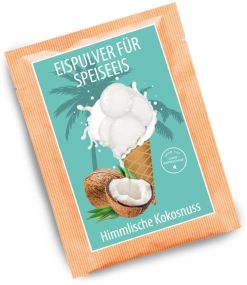 Eispulver Himmlische Kokosnuss im Portionsbeutel 30g