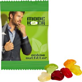 Fruchtgummi INDIVIDUELL 10 g, mit Pektin als Werbeartikel