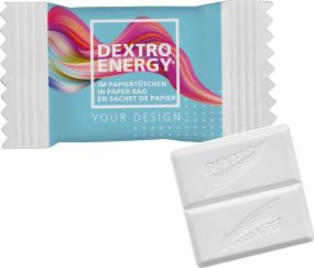 DEXTRO ENERGY Traubenz. im Papier als Werbeartikel