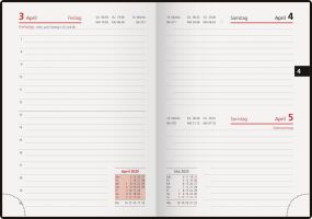 Korsch Handwerker-Taschenkalender Profi blackline als Werbeartikel