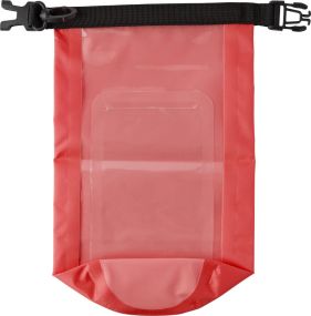 Wasserfeste Strandtasche aus Polyester Pia als Werbeartikel