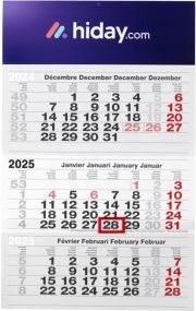 Dreimonatskalender Jumbo als Werbeartikel