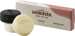 Unwaste Soap Set Seife, Peeling und Shampoo als Werbeartikel