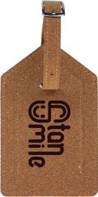 Eco Luggage Tag Cork als Werbeartikel