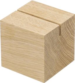 Holzmenükartenhalter Cube als Werbeartikel