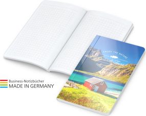 Notizbuch Copy-Book White als Werbeartikel