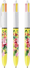 BIC® Kugelschreiber 4 Colours Sun als Werbeartikel