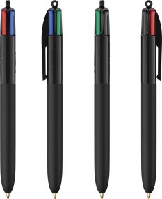 BIC® 4 Colours Soft with Lanyard inkl. 1c-Siebdruck
