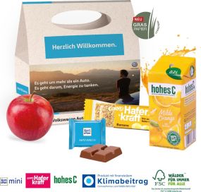 Snack Pack Fitness, Klimaneutral, FSC® als Werbeartikel