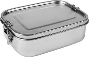 Edelstahl- Lunchbox 1200 ml als Werbeartikel