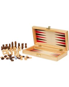 Mugo 3-in-1 Spieleset aus Holz