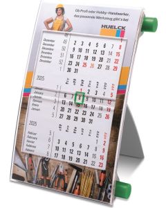 Tischkalender Vision, 6-sprachig