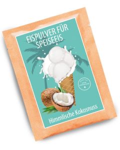 Eispulver Himmlische Kokosnuss im Portionsbeutel 30g