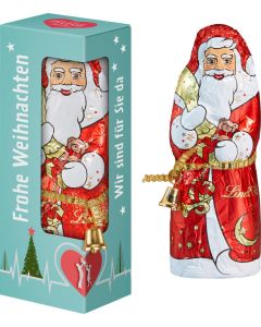 Lindt & Sprüngli Weihnachtsmann in Geschenkbox