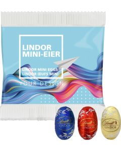 3er Lindor Mini Eier im Papiertütchen