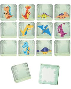 Memory-Spiel mit 20 Teilen Triceratops