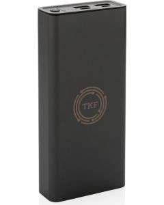 Terra 20.000mAh 20W Powerbank aus RCS recyceltem Aluminium