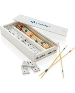 Deluxe Mikado/Domino Set in Holzbox