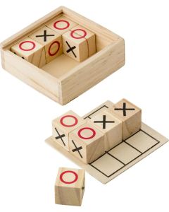 Hölzernes Tic Tac Toe-Spiel Alessio