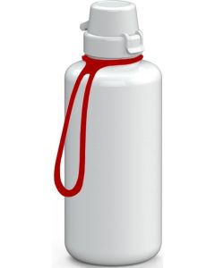 Trinkflasche School, 1,0 l, inkl. Strap