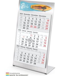 Aufstellkalender Desktop 3 Steel Desktop 3 Steel