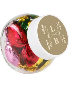 Micro Glaskrug 50 ml, mit Metallic sweets mix