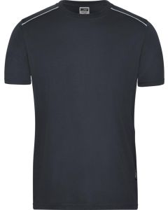 Herren T-Shirt Solid für die Arbeit, mit Bio Baumwolle und UV-Schutz UPF 50+