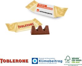 TOBLERONE Mini im Werbeschuber als Werbeartikel