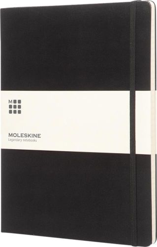 Moleskine Classic Hardcover Notizbuch XL – liniert als Werbeartikel