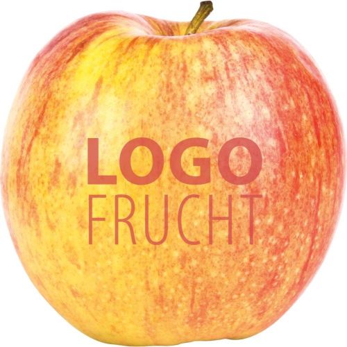 LogoFrucht Apfel - inkl. 1c LogoFrucht Druck als Werbeartikel