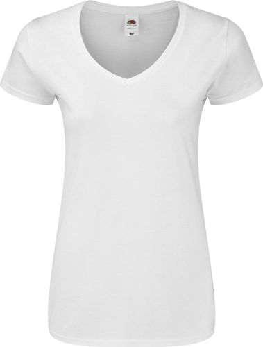 Ladies Iconic 150 V Neck T als Werbeartikel