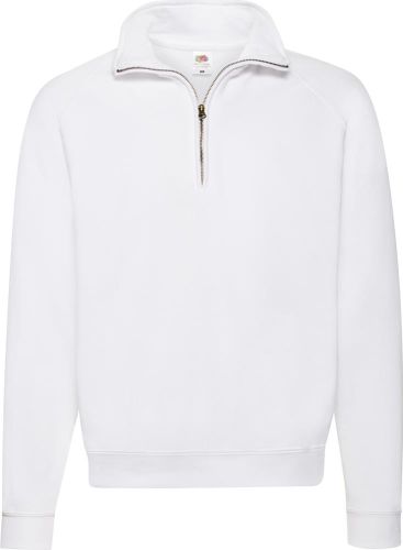 Classic Zip Neck Sweat als Werbeartikel