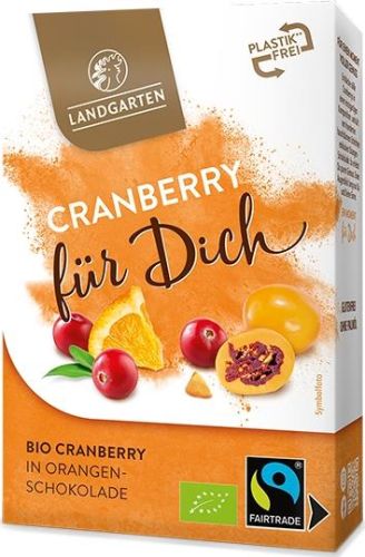 Landgarten Bio Cranberry Für Dich 90g als Werbeartikel