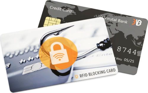 RFID Blocker Karte - Basis Schutz - inkl. Digitaldruck als Werbeartikel