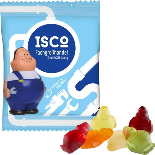 Herr Bert® - Fruchtgummi im konventionellen Tütchen als Werbeartikel