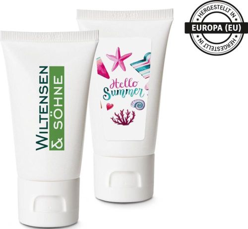 Tube Basic 50 ml - Sonnenlotion LSF 30, wasserfest als Werbeartikel