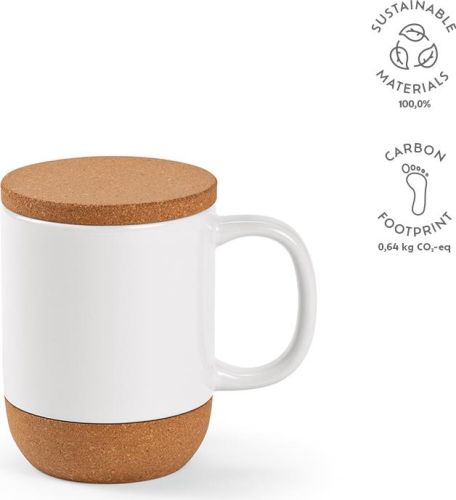 Ebro Tasse Keramik 430 ml als Werbeartikel