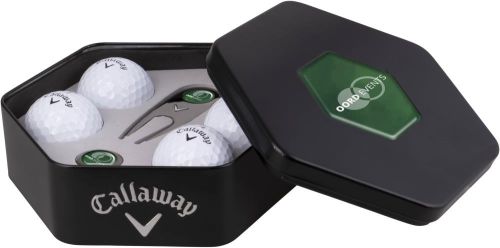 Golf-Set Callaway 4-ball tool tin - inkl. Doming als Werbeartikel