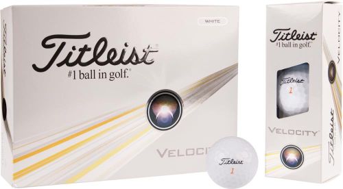 Golfball Titleist Velocity - inkl. Druck als Werbeartikel