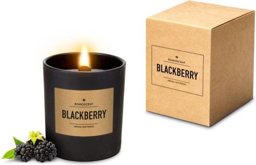 ROMOSCENT® Aromakerze Blackberry als Werbeartikel