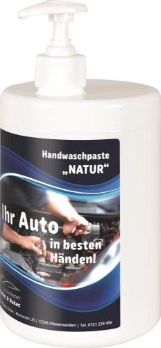 Ringelblumen Handcreme im 900 ml Pumpspender - inkl. individuellem 4c Etikett als Werbeartikel