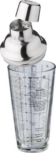 Glas-Cocktailshaker (400 ml) Adela als Werbeartikel