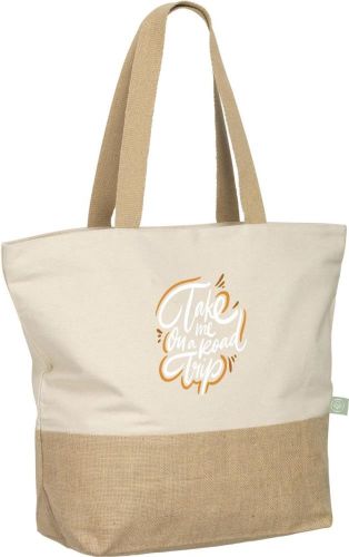 Cancun Beachbag Organic Cotton (320 g/m²) als Werbeartikel