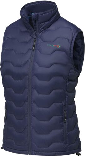 Epidote GRS isolierter Daunen-Bodywarmer für Damen aus recyceltem Material als Werbeartikel