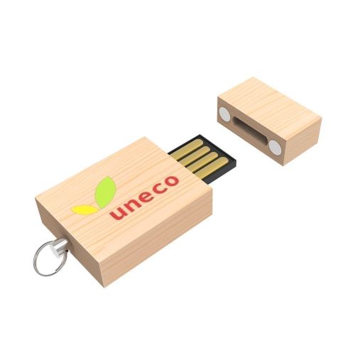 USB Stick Eco Wood, 2 GB Basic als Werbeartikel