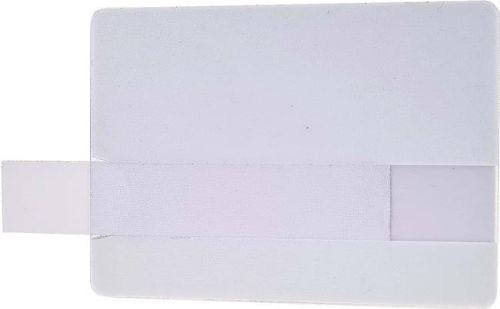 Paper insert for Name Badge James single, 20 sheets (840 pcs) als Werbeartikel