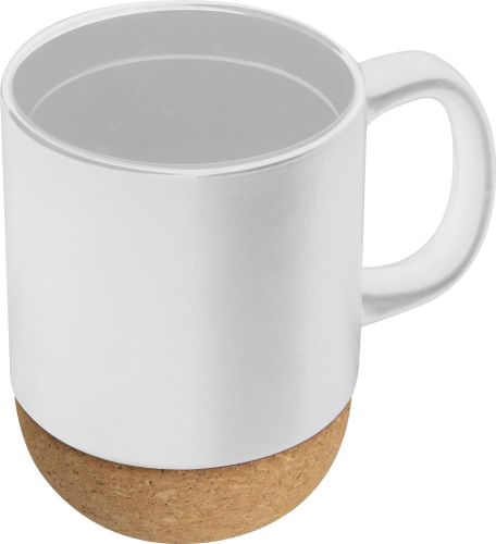 Tasse mit Korkbasis, 350ml, 82418 als Werbeartikel