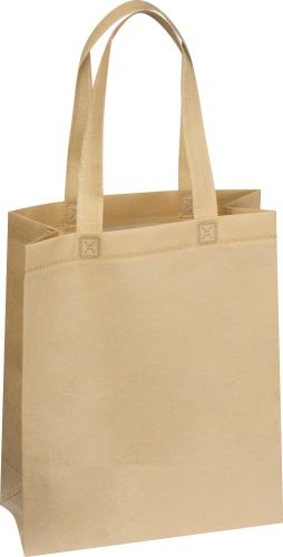 Non Woven Tasche mit Bodenfalte, 63653 als Werbeartikel